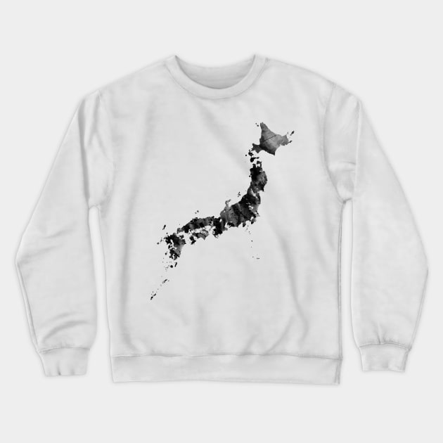 Japan Crewneck Sweatshirt by erzebeth